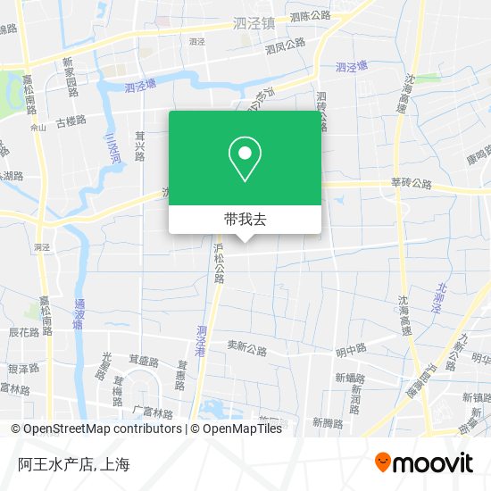 阿王水产店地图