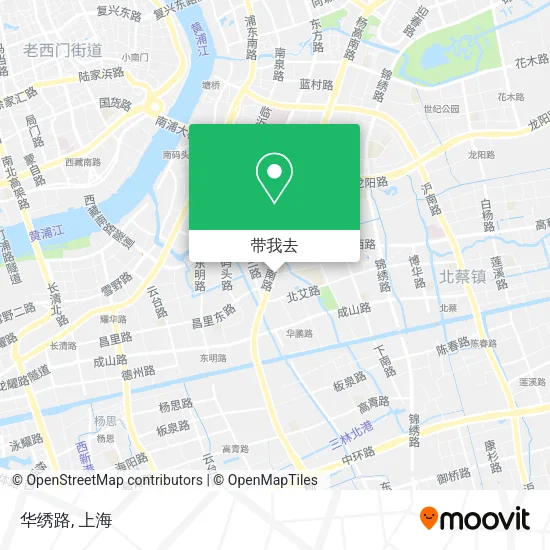 华绣路地图