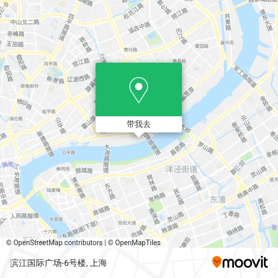滨江国际广场-6号楼地图