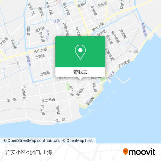 广安小区-北4门地图