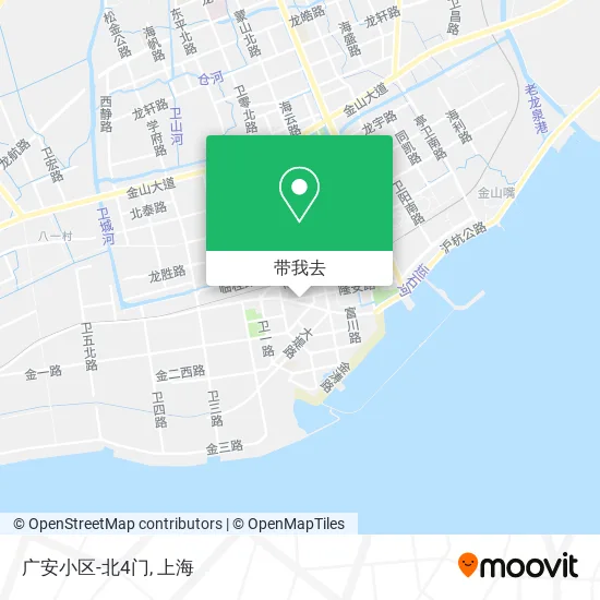 广安小区-北4门地图