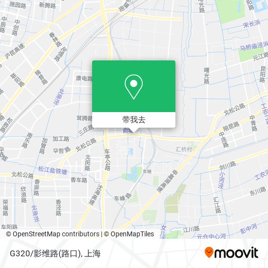 G320/影维路(路口)地图