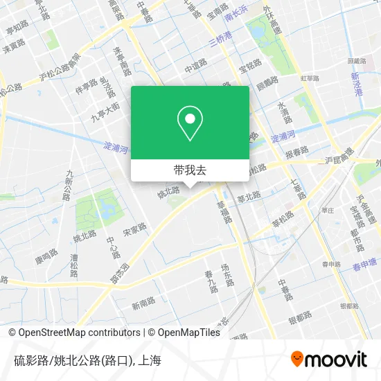 硫影路/姚北公路(路口)地图