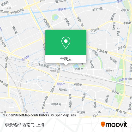 季景铭郡-西南门地图