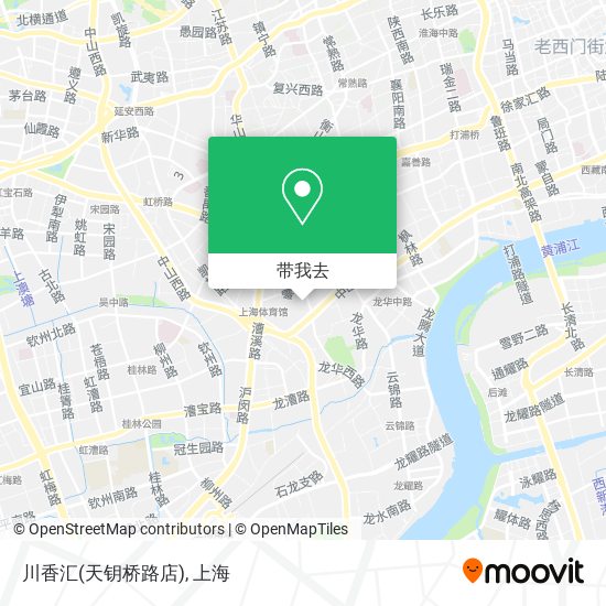 川香汇(天钥桥路店)地图