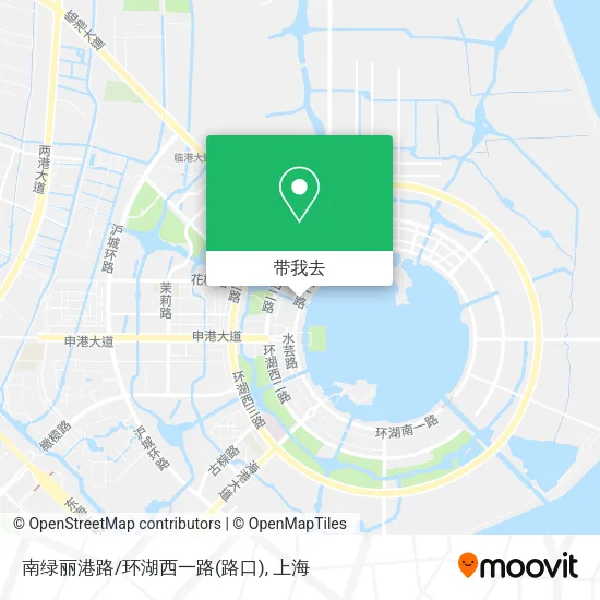 南绿丽港路/环湖西一路(路口)地图