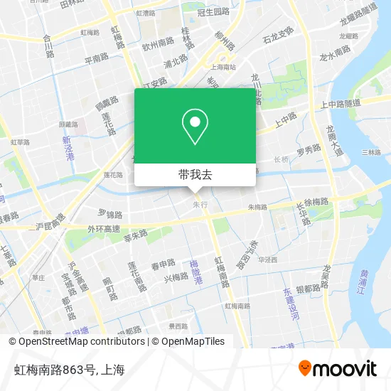 虹梅南路863号地图