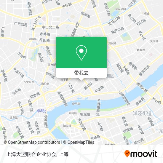 上海天盟联合企业协会地图