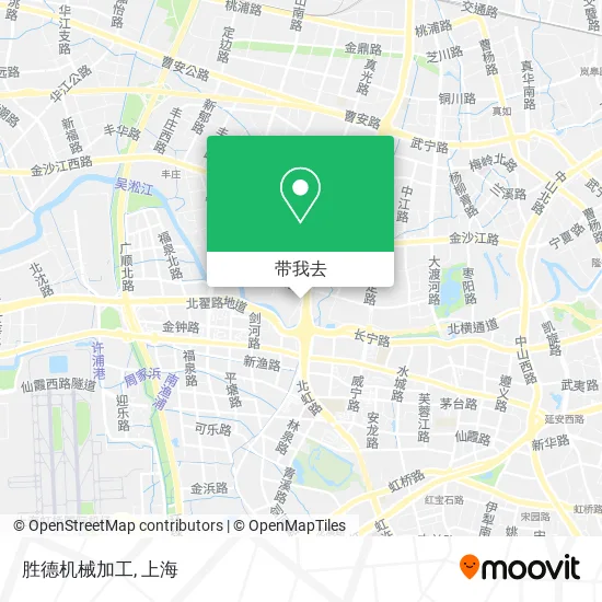 胜德机械加工地图