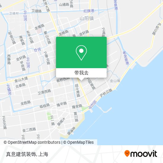 真意建筑装饰地图