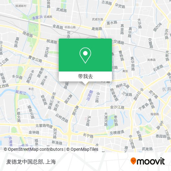 麦德龙中国总部地图