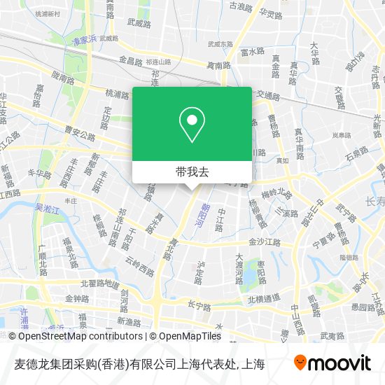 麦德龙集团采购(香港)有限公司上海代表处地图