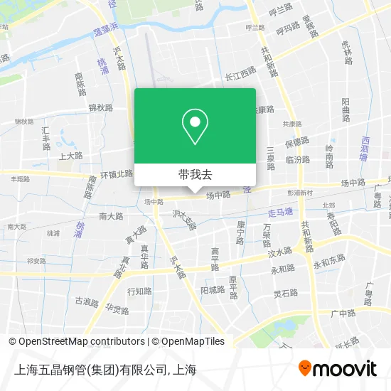 上海五晶钢管(集团)有限公司地图