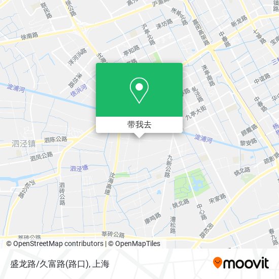 盛龙路/久富路(路口)地图