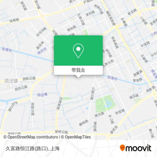 久富路恒江路(路口)地图