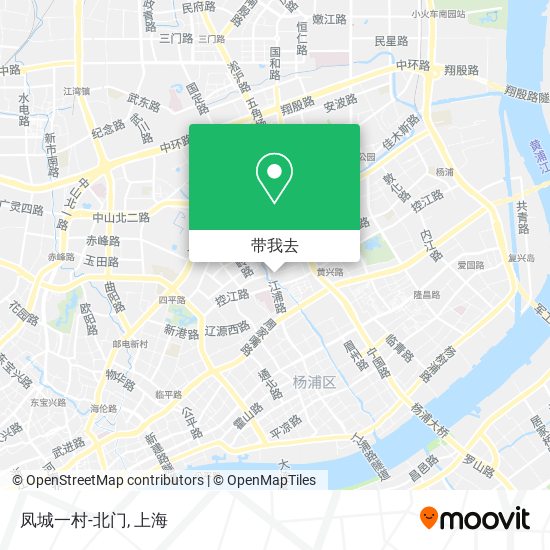 凤城一村-北门地图