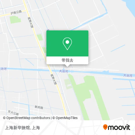 上海新华旅馆地图