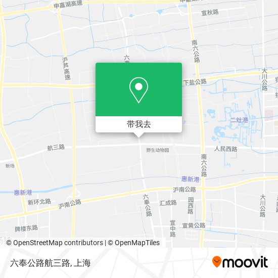 六奉公路航三路地图
