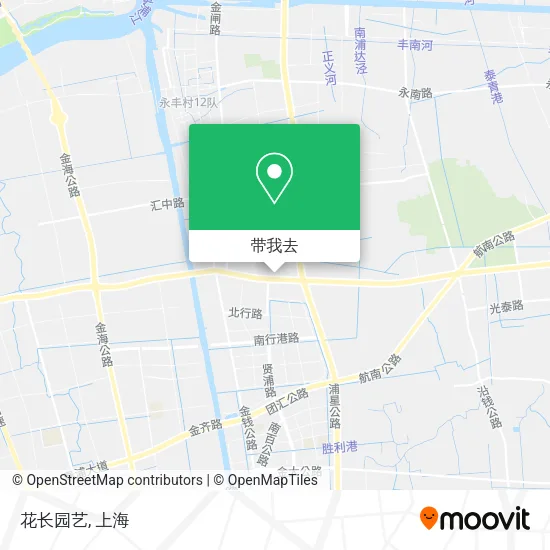 花长园艺地图