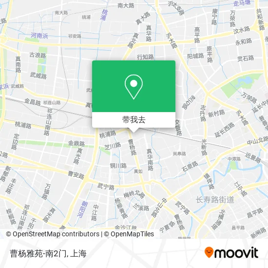 曹杨雅苑-南2门地图