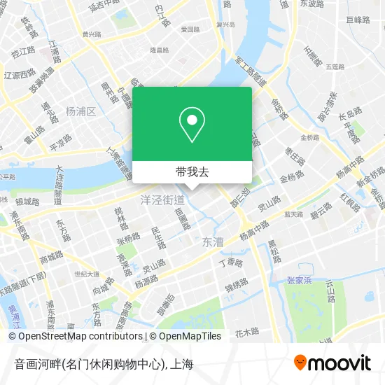 音画河畔(名门休闲购物中心)地图