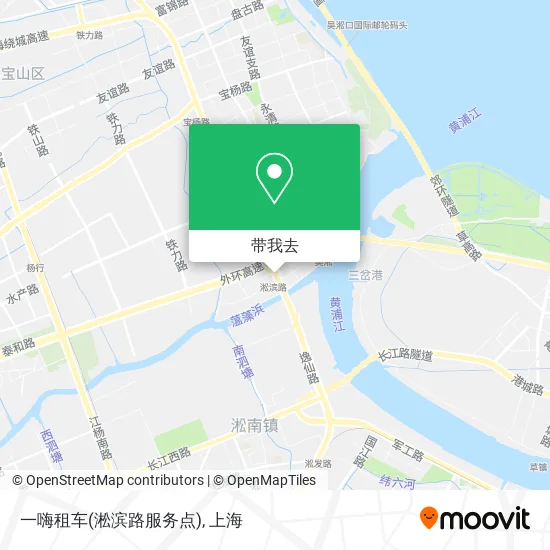一嗨租车(淞滨路服务点)地图