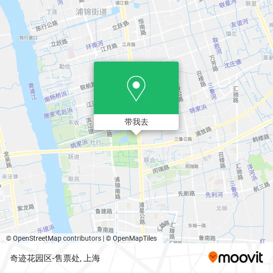 奇迹花园区-售票处地图