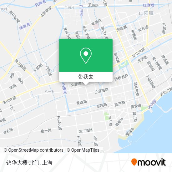 锦华大楼-北门地图