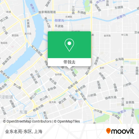 金东名苑-东区地图