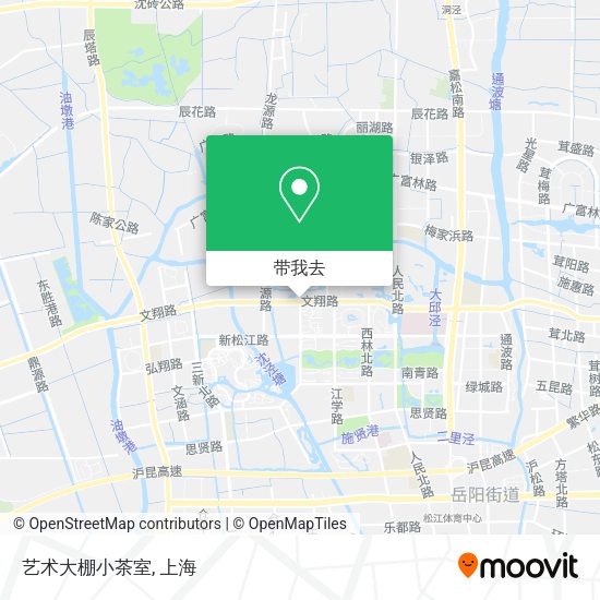艺术大棚小茶室地图