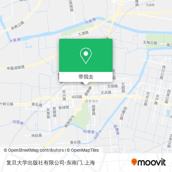 复旦大学出版社有限公司-东南门地图