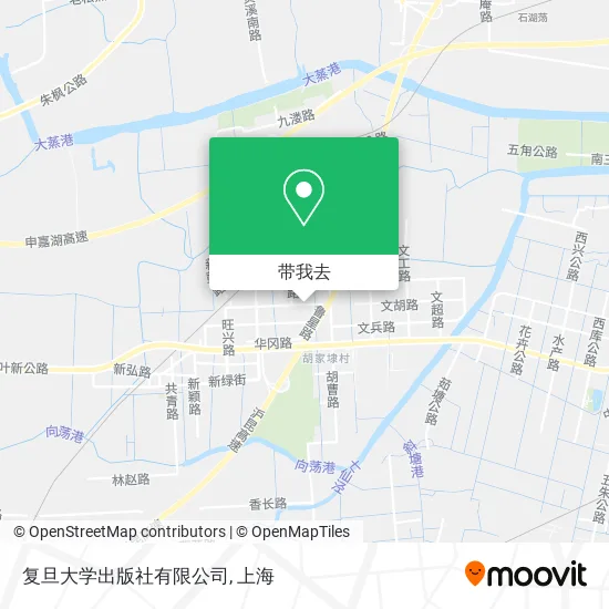 复旦大学出版社有限公司地图