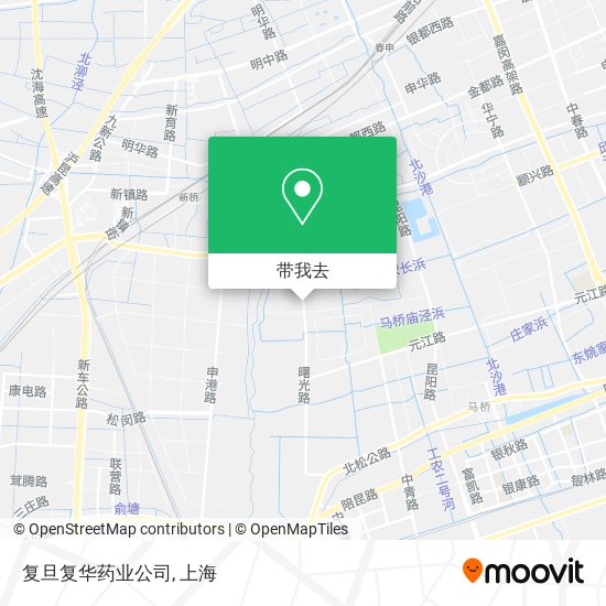 复旦复华药业公司地图