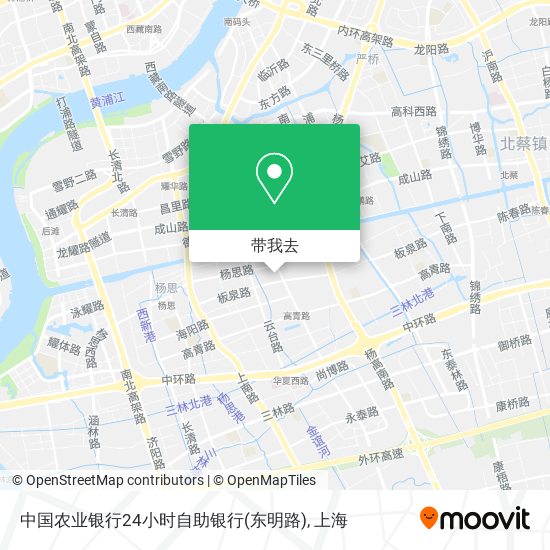 中国农业银行24小时自助银行(东明路)地图