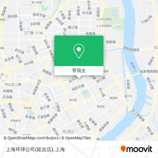 上海环球公司(延吉店)地图