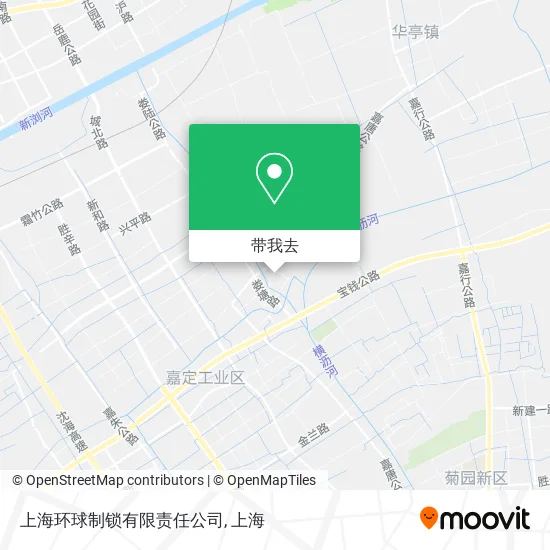 上海环球制锁有限责任公司地图