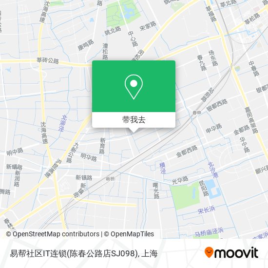 易帮社区IT连锁(陈春公路店SJ098)地图