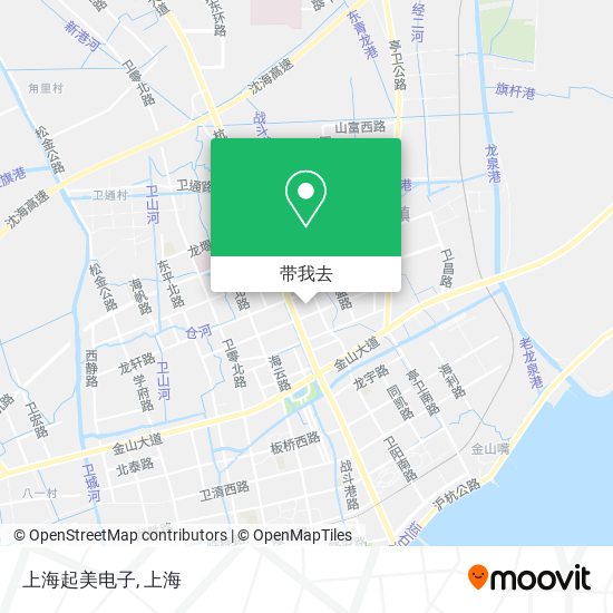 上海起美电子地图