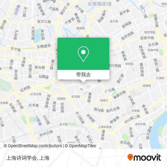 上海诗词学会地图