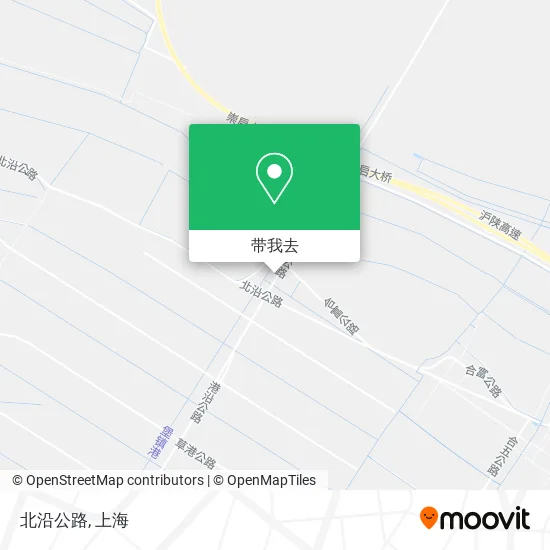 北沿公路地图