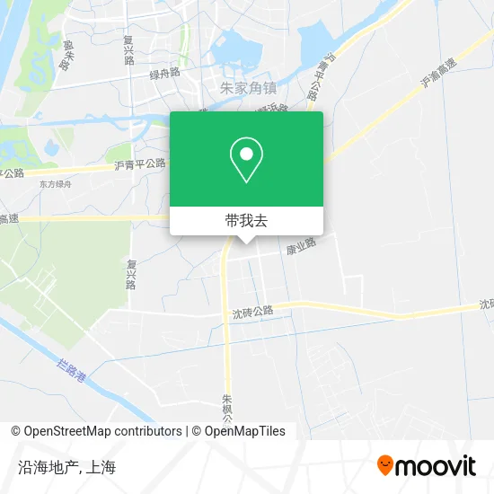 沿海地产地图