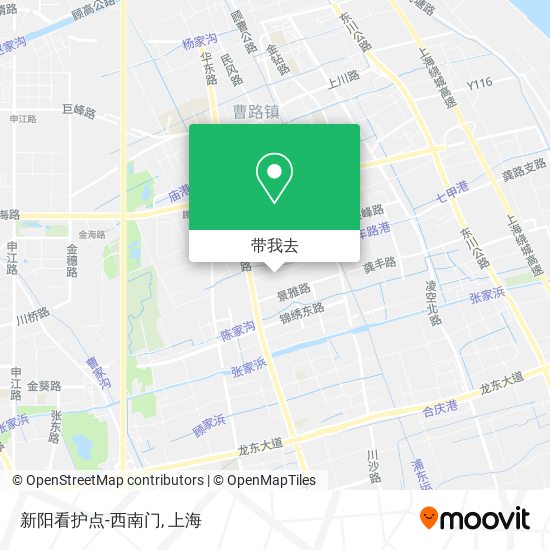 新阳看护点-西南门地图
