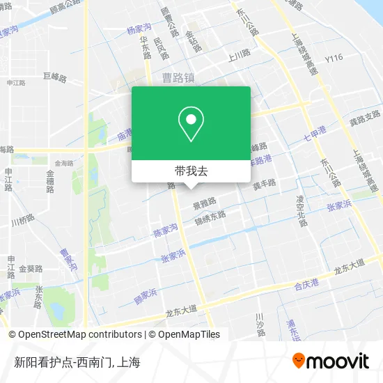 新阳看护点-西南门地图