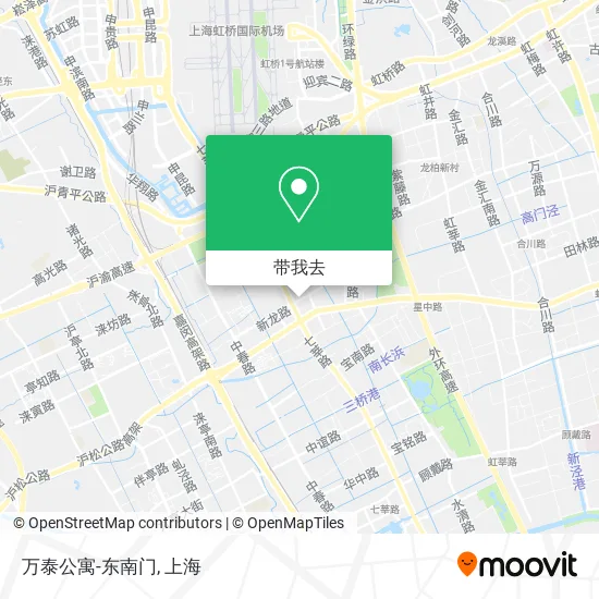 万泰公寓-东南门地图