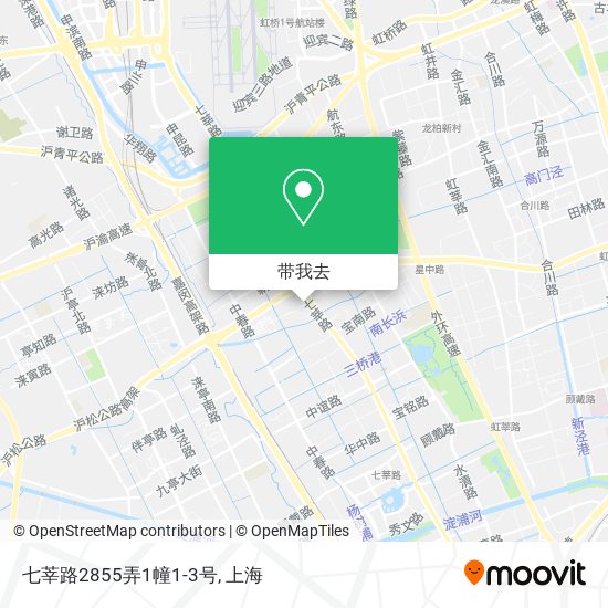 七莘路2855弄1幢1-3号地图