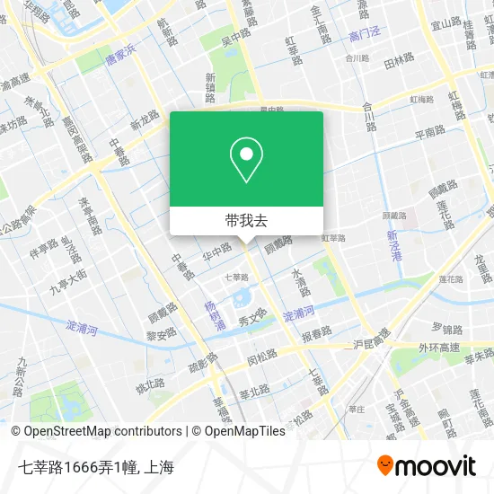 七莘路1666弄1幢地图