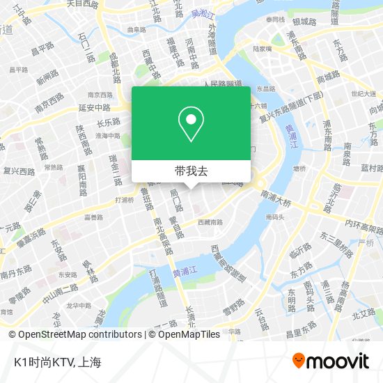 K1时尚KTV地图
