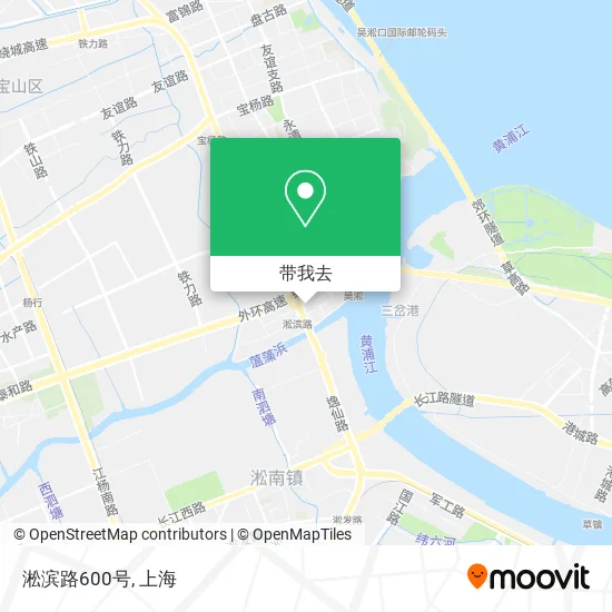 淞滨路600号地图