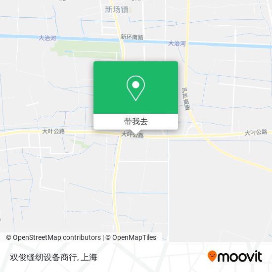 双俊缝纫设备商行地图