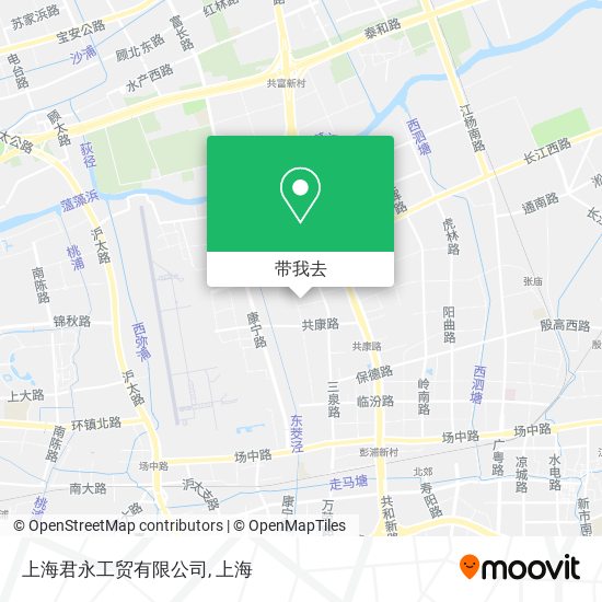 上海君永工贸有限公司地图